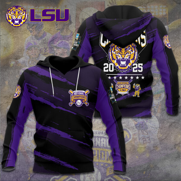 LSU Tigers Baseball 3D Apparel - TANTN 13923