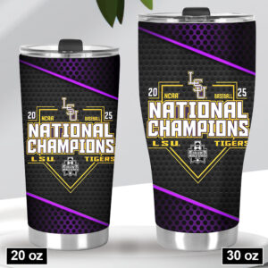 LSU Tigers Baseball Tumbler Cup - GNE 3839