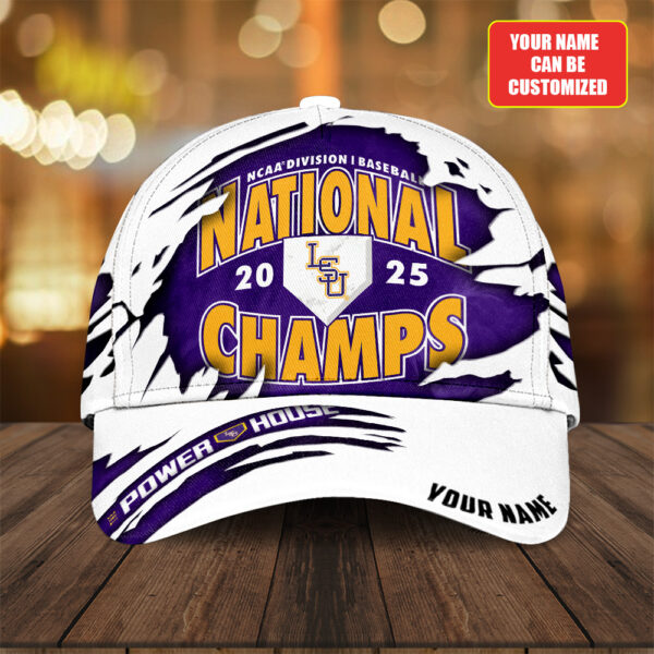 Personalized LSU Tigers Baseball Classic Cap - TANTN 13990