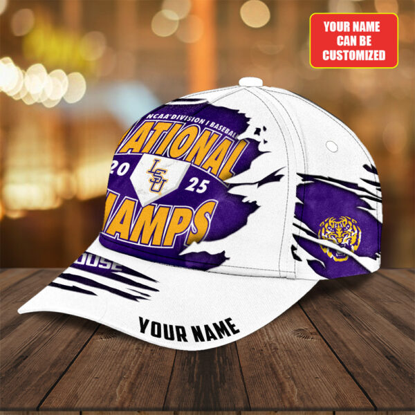 Personalized LSU Tigers Baseball Classic Cap - TANTN 13990