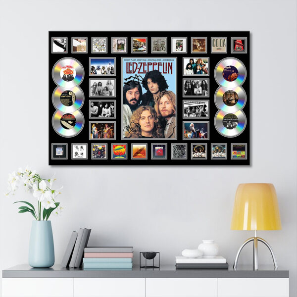 Led Zeppelin Rectangle Canvas With Inner Frame - MAITM 11719