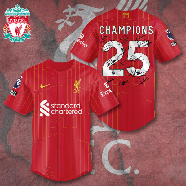 Liverpool FC Baseball Jersey - TANTN 13585