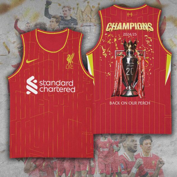 Liverpool FC Basketball Jersey - TANTN 13814