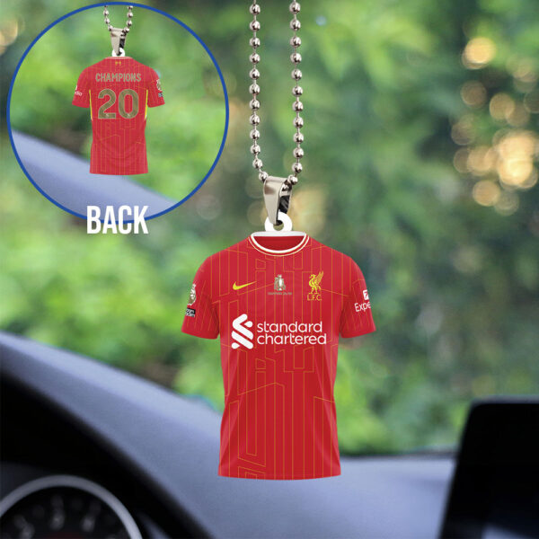 Liverpool FC Custom Shape 2-sided Acrylic Car Ornament - TANTN 13383