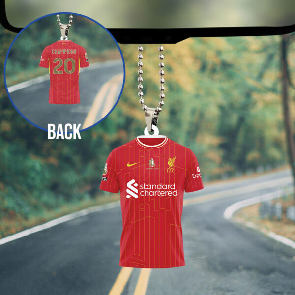 Liverpool FC Custom Shape 2-sided Acrylic Car Ornament - TANTN 13383