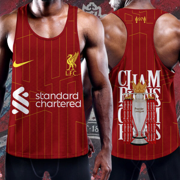 Liverpool FC Y-Back Muscle Tank Top - HOATT 11081