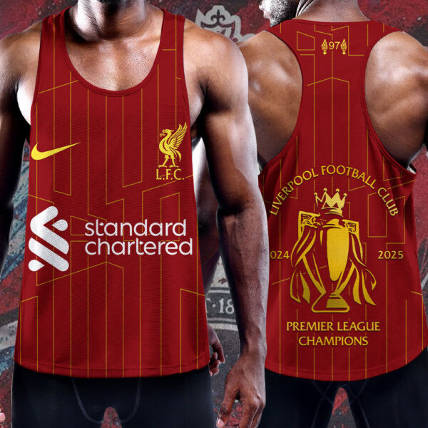 Liverpool FC Y-Back Muscle Tank Top - HOATT 11082