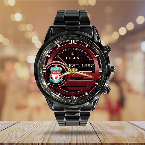 Liverpool FC x Rolex Black Stainless Steel Watch - MAITM 11462