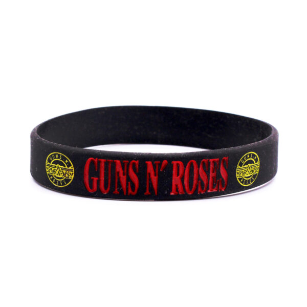 Guns N’ Roses 1Pc Silicone Wristband - MAITM DROP111