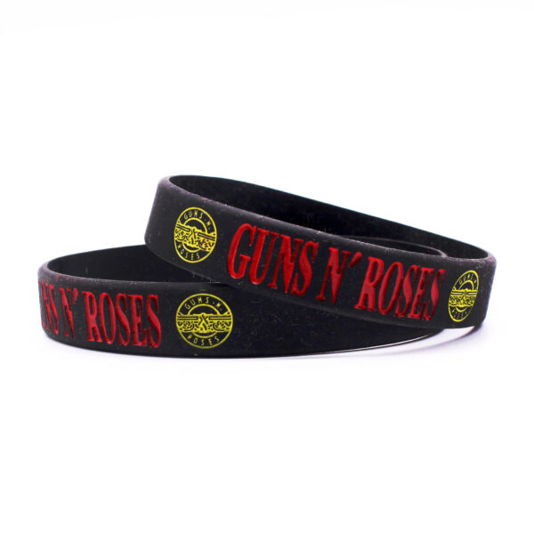 Guns N’ Roses 1Pc Silicone Wristband - MAITM DROP111