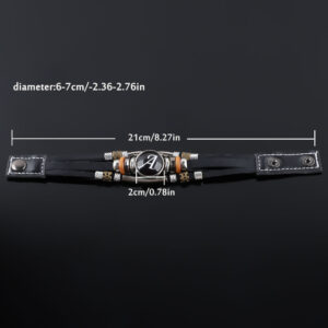 Rock Music Braided Multilayer Punk Leather Bracelet - MAITM DROP112