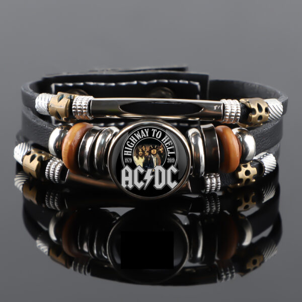 Rock Music Braided Multilayer Punk Leather Bracelet - MAITM DROP112
