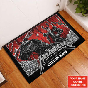 Personalized MET Band Foldable Doormat - TANTN 13618
