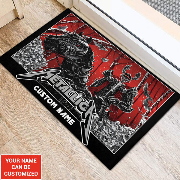 Personalized MET Band Foldable Doormat - TANTN 13618