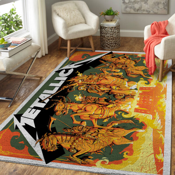 MET Band Rectangular Rug - TANTN 13617