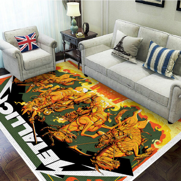MET Band Rectangular Rug - TANTN 13617