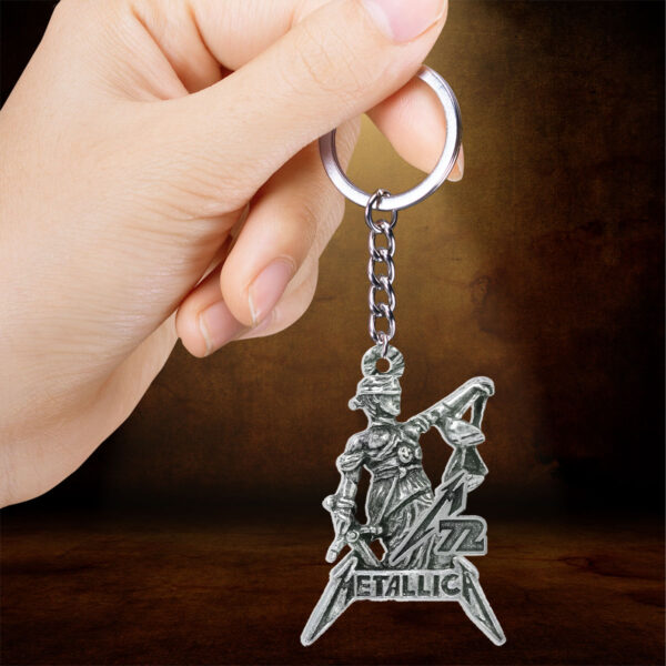 MET Band Custom Shape 2-sided Keychain - GNE NEW410