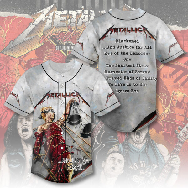 MET Band Baseball Jersey - HOATT 11012