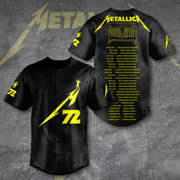 MET Band Baseball Jersey - TANTN 13389