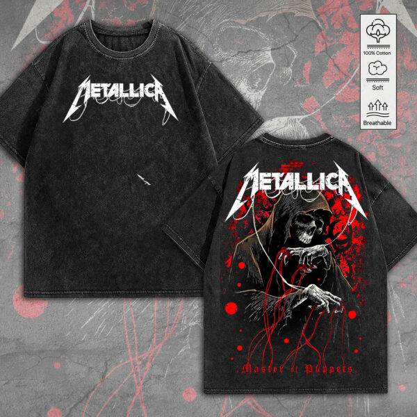 MET Band 2D Acid Washed Cotton Shirt - MEDIA 051