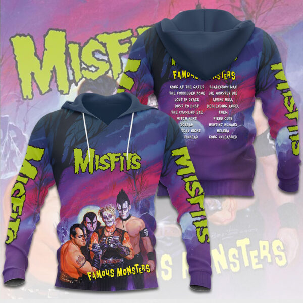 Misfits Band 3D Apparel - HOATT 11195