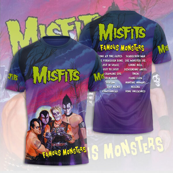Misfits Band 3D Apparel - HOATT 11195