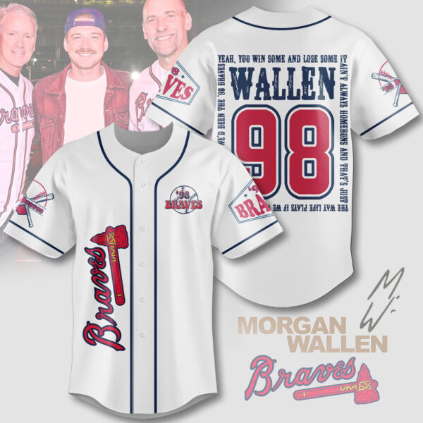 Morgan Wallen Baseball Jersey - MEDIA 108