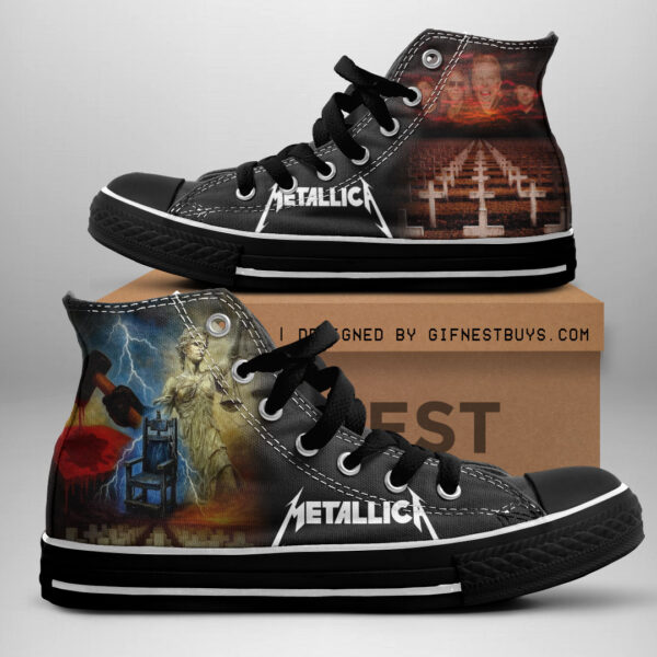 MET Band High Top Canvas Shoes - NGHIAVT 2347.4