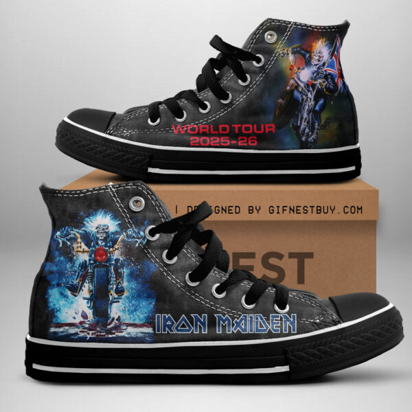 IRMA Band High Top Canvas Shoes - NGHIAVT 2413.6