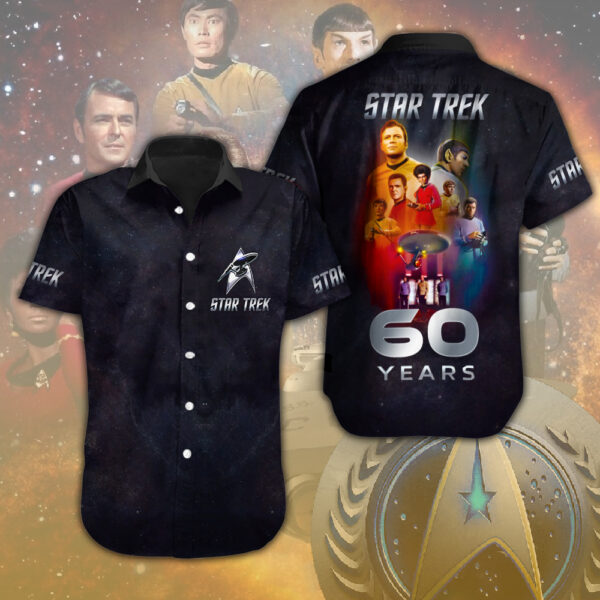 Star Trek Band Short Sleeve Dress Shirt – NGHIAVT 2548.8