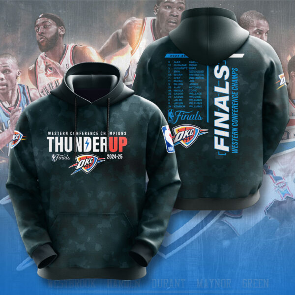 Oklahoma City Thunder 3D Apparel - NGHIAVT 2576