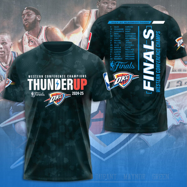 Oklahoma City Thunder 3D Apparel - NGHIAVT 2576