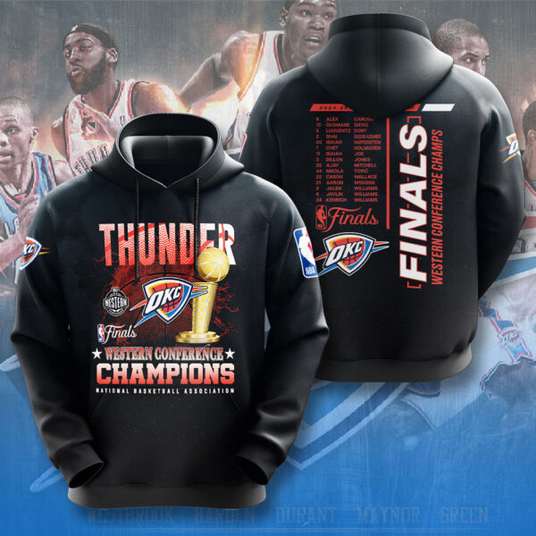 Oklahoma City Thunder 3D Apparel - NGHIAVT 2597