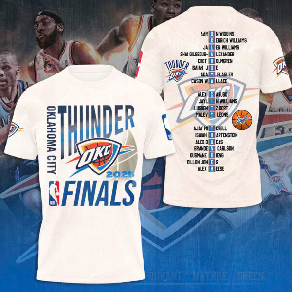 Oklahoma City Thunder 3D Apparel - NGHIAVT 2579