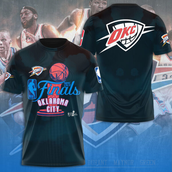 Oklahoma City Thunder 3D Apparel - NGHIAVT 2580