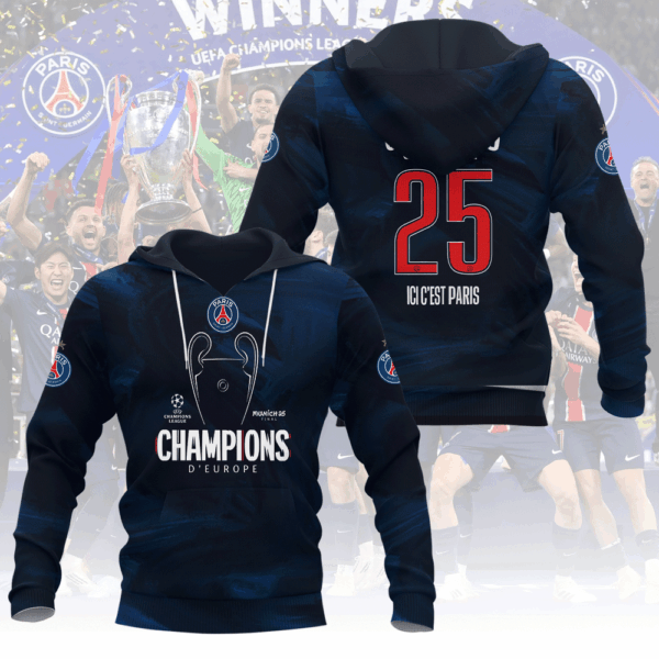 Paris Saint-Germain 3D Apparel - NGHIAVT 2599