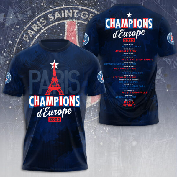 Paris Saint-Germain 3D Apparel - NGHIAVT 2602