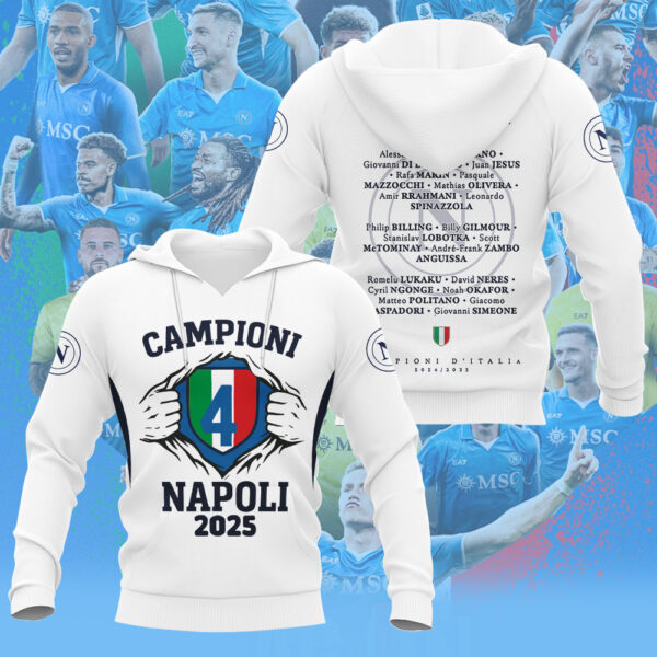 S.S.C. Napoli 3D Apparel - NGHIAVT 2615