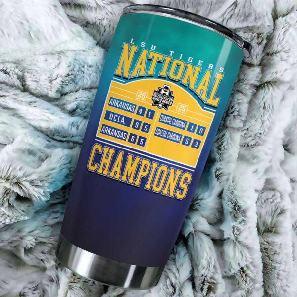 LSU Tigers Baseball Tumbler Cup - NGHIAVT 2857
