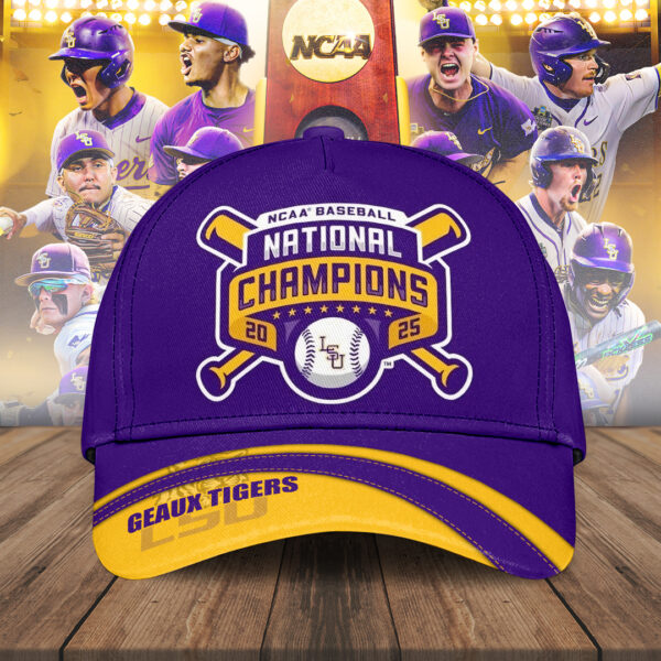 LSU Tigers Baseball Classic Cap - NGHIAVT 2858