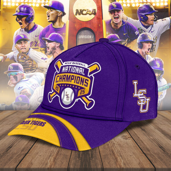 LSU Tigers Baseball Classic Cap - NGHIAVT 2858