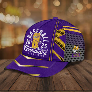 LSU Tigers Baseball Classic Cap - NGHIAVT 2859