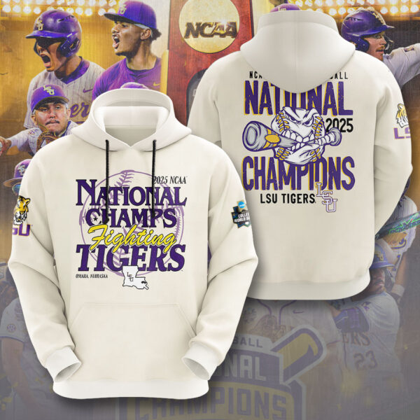 LSU Tigers Baseball 3D Apparel - NGHIAVT 2865