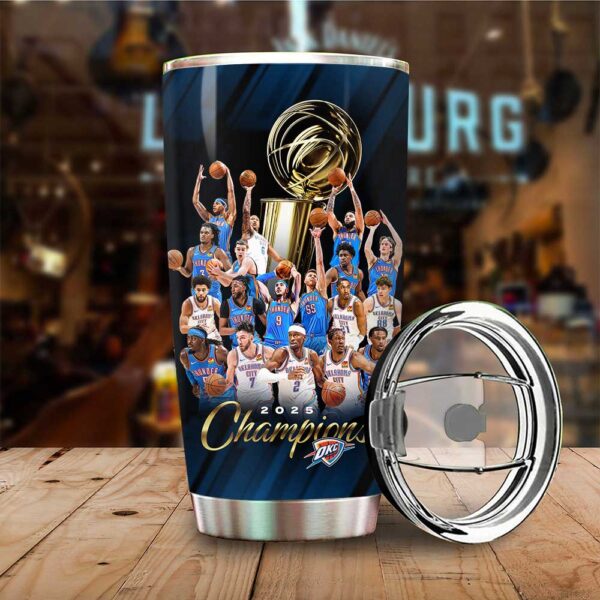 Oklahoma City Thunder Tumbler Cup - NGHIAVT 2868