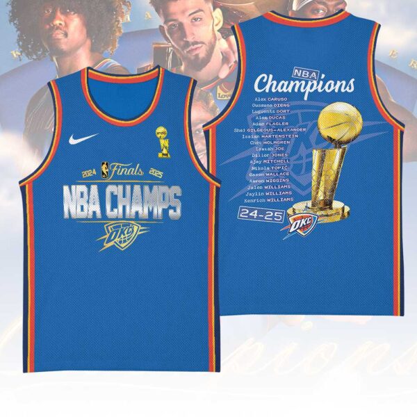 Oklahoma City Thunder Basketball Jersey - NGHIAVT 2869