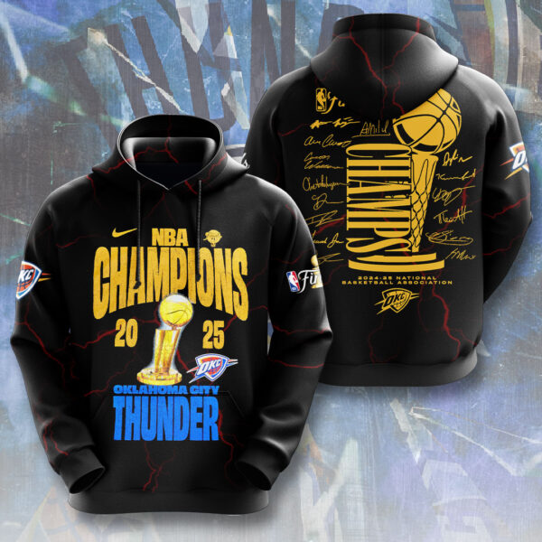 Oklahoma City Thunder 3D Apparel - NGHIAVT 2873