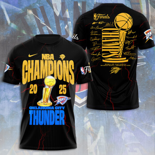 Oklahoma City Thunder 3D Apparel - NGHIAVT 2873