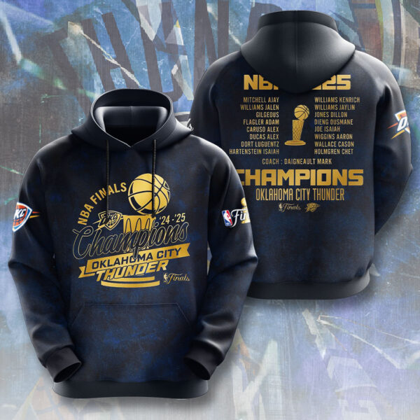 Oklahoma City Thunder 3D Apparel - NGHIAVT 2874