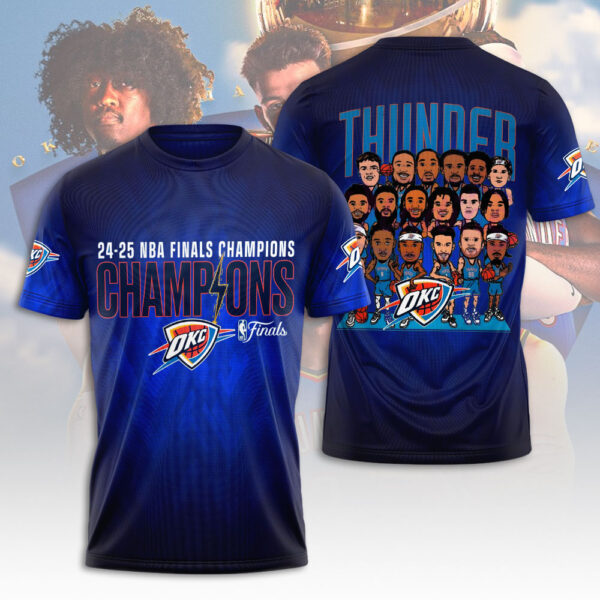 Oklahoma City Thunder 3D Apparel - NGHIAVT 2875