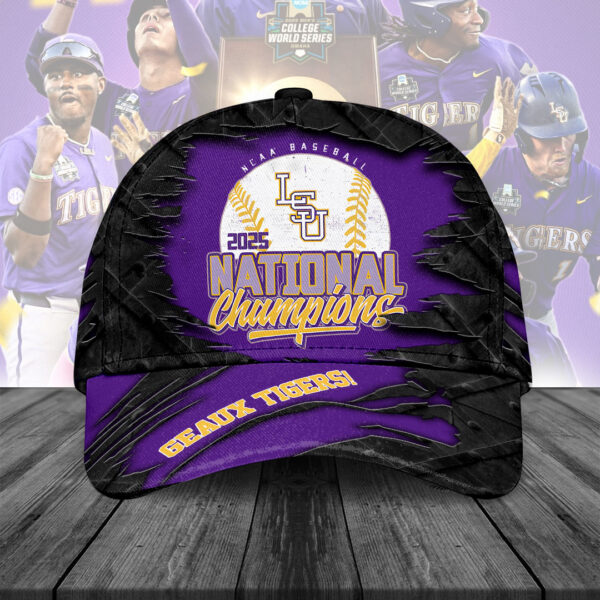 LSU Tigers Baseball Classic Cap - NGHIAVT 2878